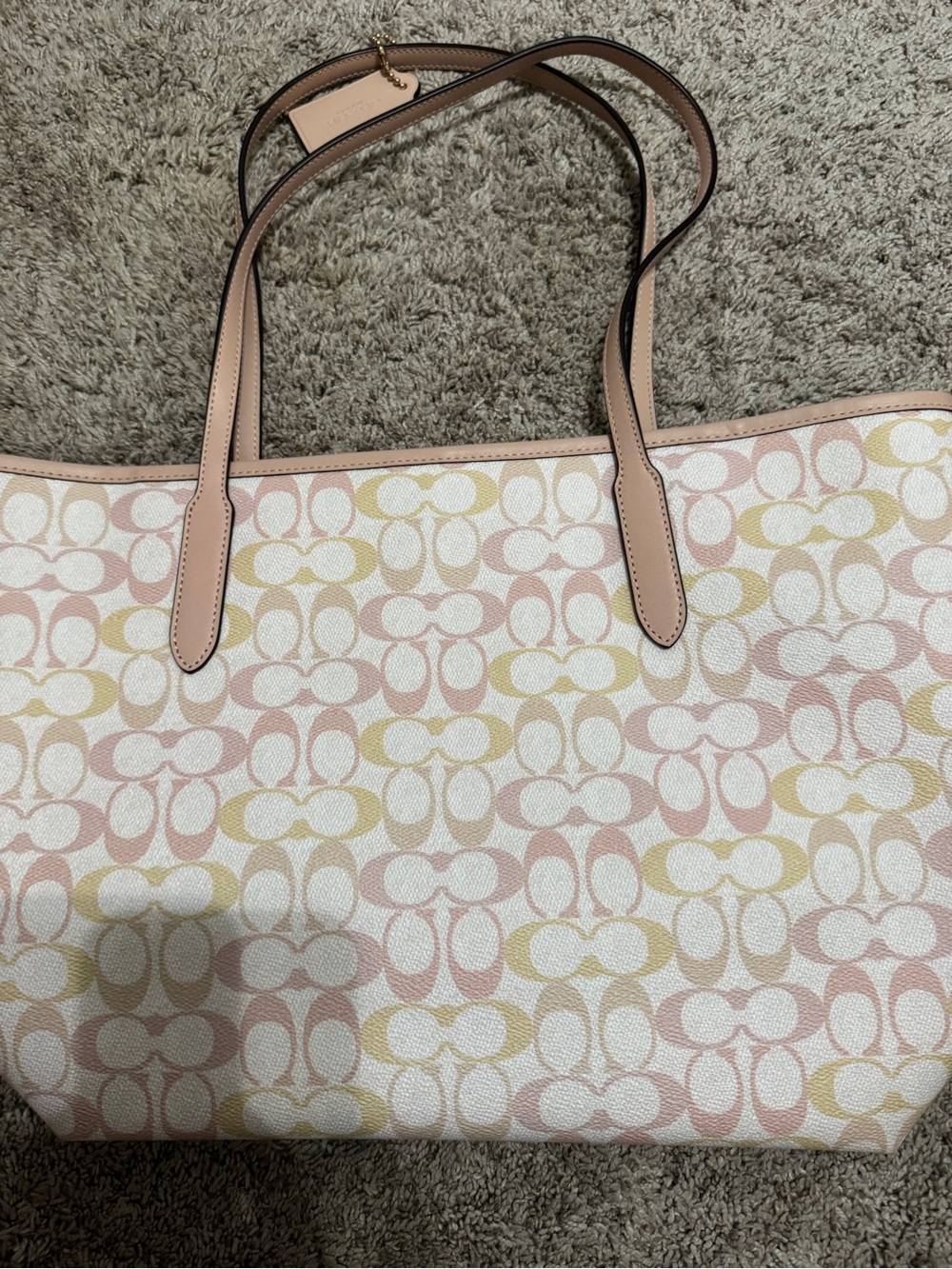 NWT Coach large City tote